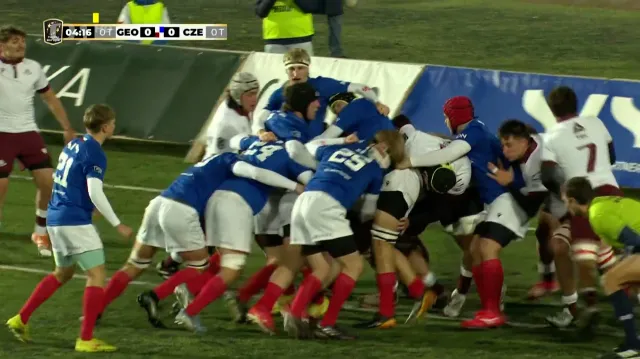 Sestřih utkání Gruzie 18 – Česko 18