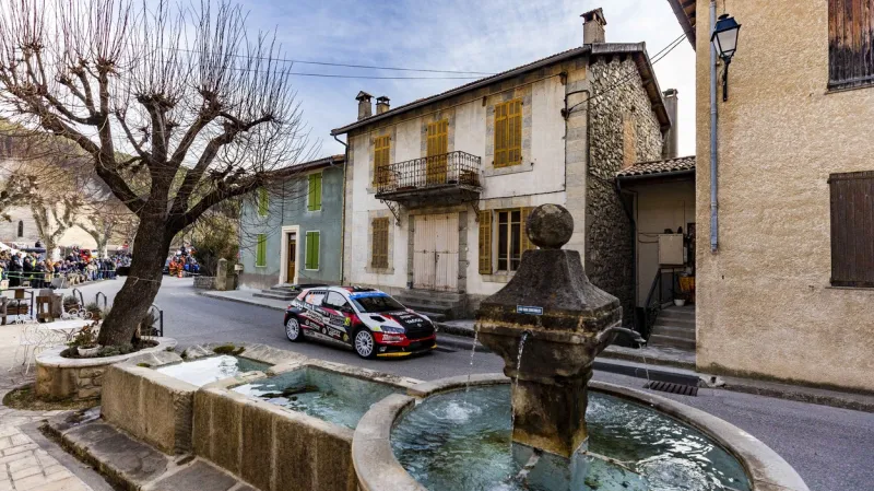 Erik Cais na Rallye Monte Carlo