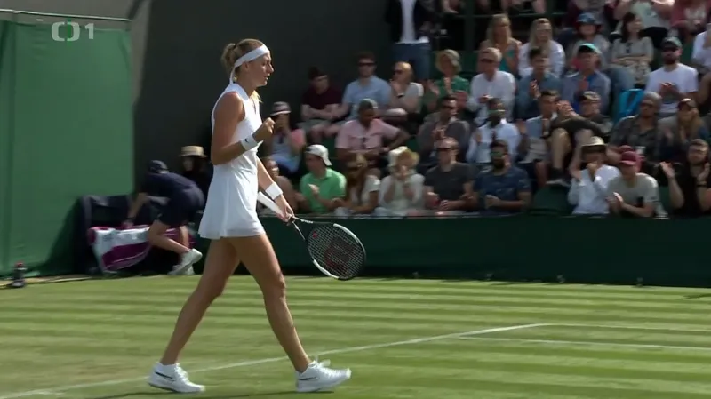 Kvitová je ve Wimbledonu bez problémů v druhém kole