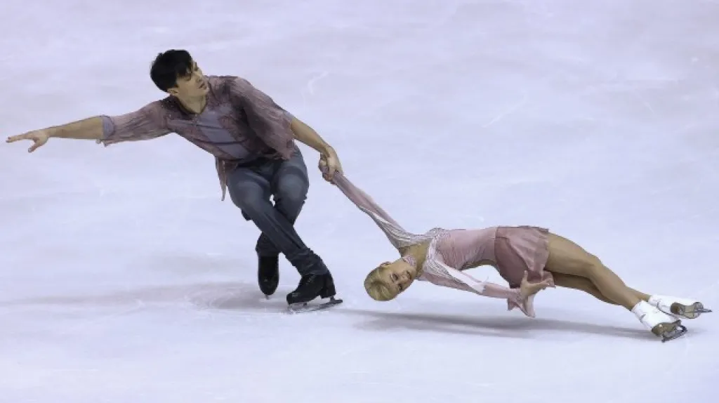 Maxim Traňkov a Taťjana Volosožarová