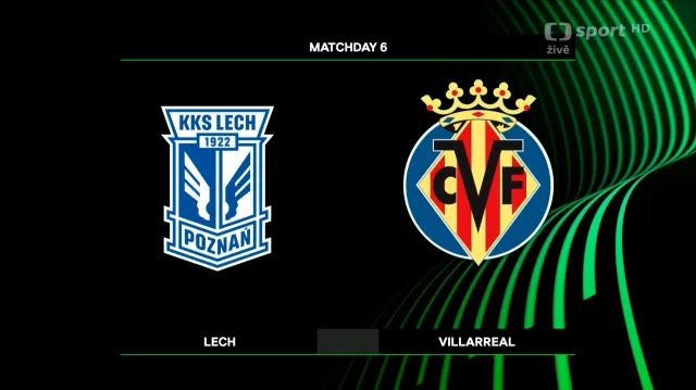 Sestřih utkání Lech Poznaň – Villarreal