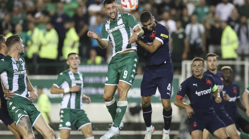 Sestřih utkání Panathinaikos – Slavia