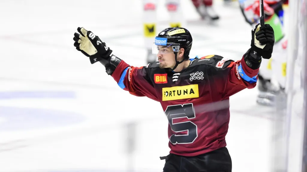 Sparťanský útočník David Tomášek