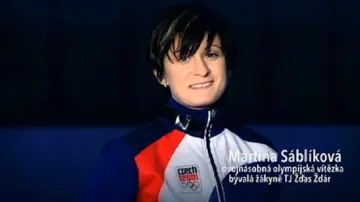 Martina Sáblíková propaguje MS v basketbalu žen