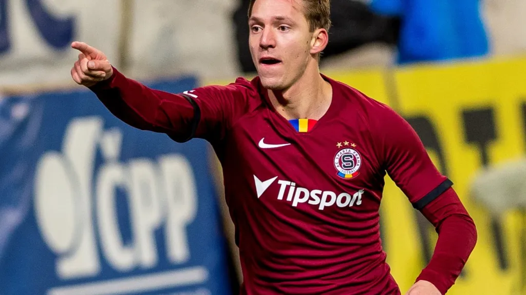 Sparťanský střelec Lukáš Juliš