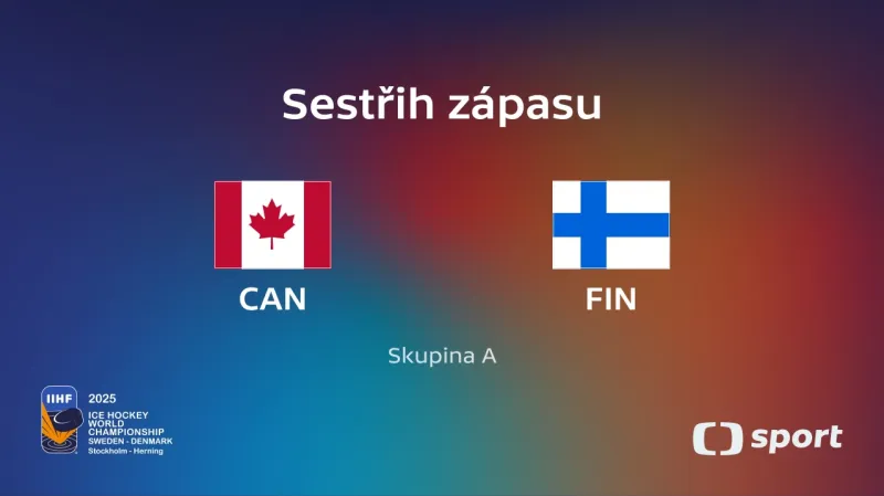 Sestřih utkání Kanada – Finsko
