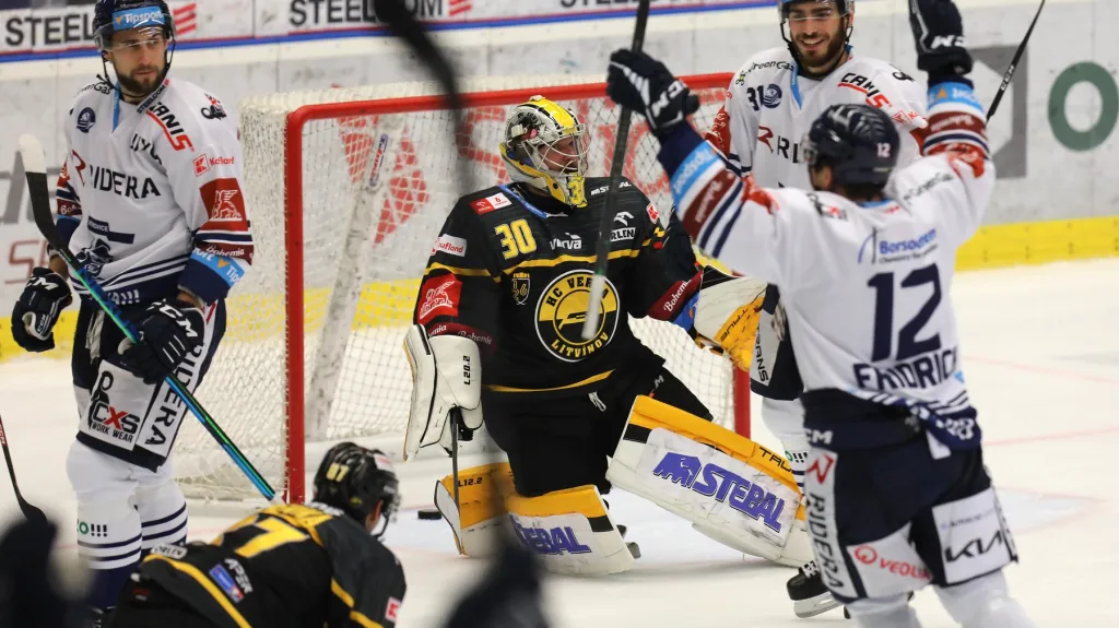 Vítkovice slaví v utkání proti Litvínovu