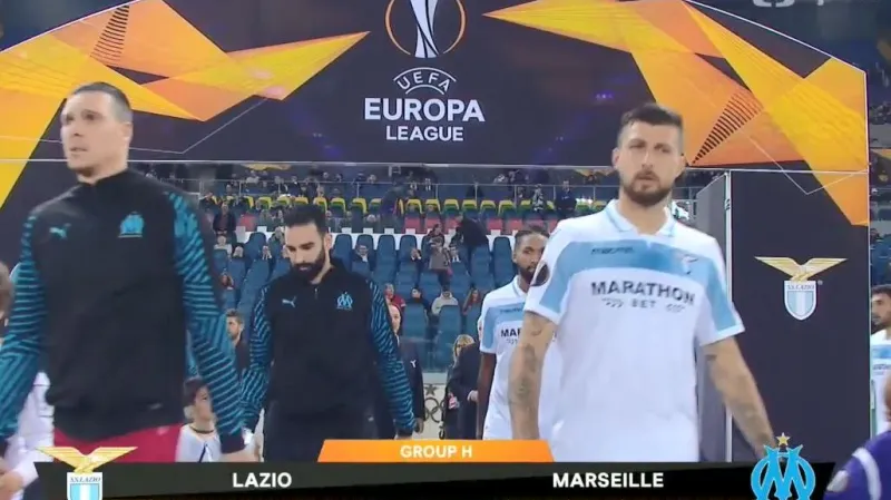 Sestřih utkání Lazio Řím – Olympique Marseille