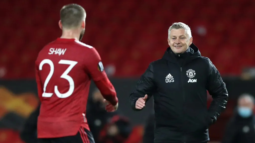 Ole Gunar Solskjaer proti AS Řím