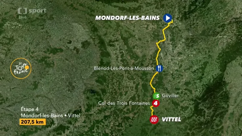 Představení 4. etapy Tour de France 2017