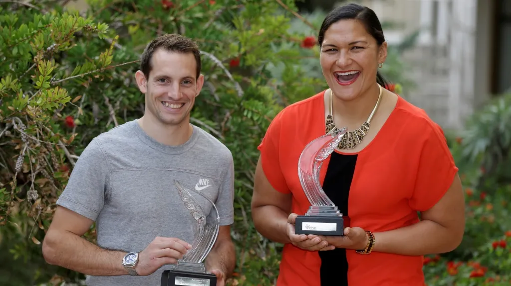 Reanud Lavillenie a Valerie Adamsová