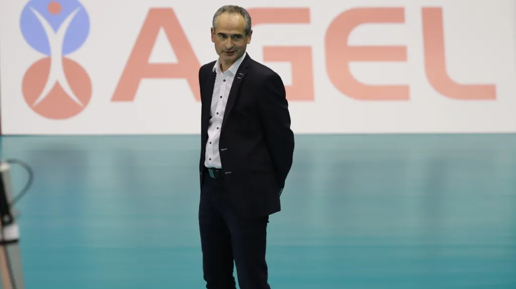 Prostějovský trenér Peter Goga