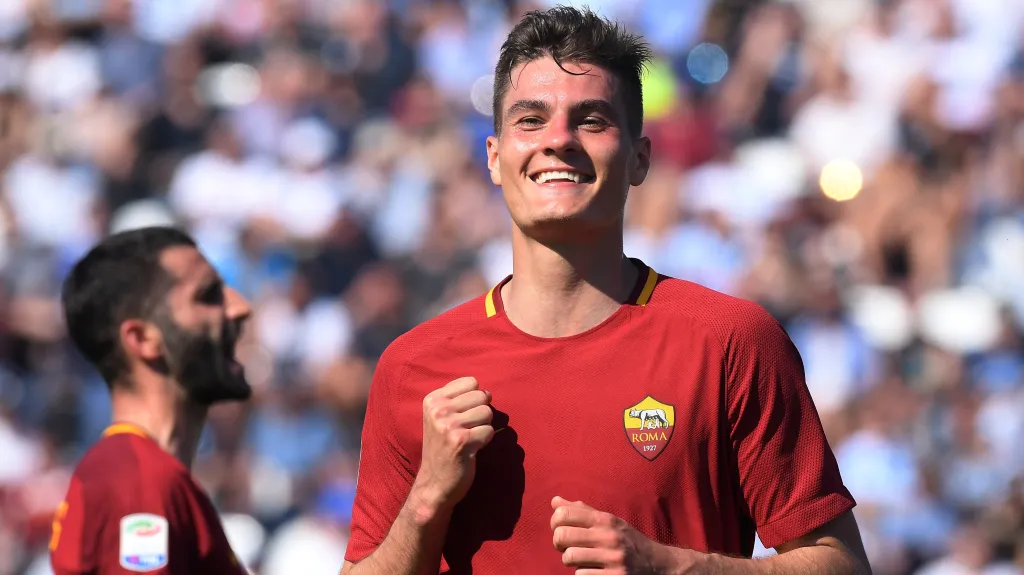 Radost Patrika Schicka po vstřelené brance