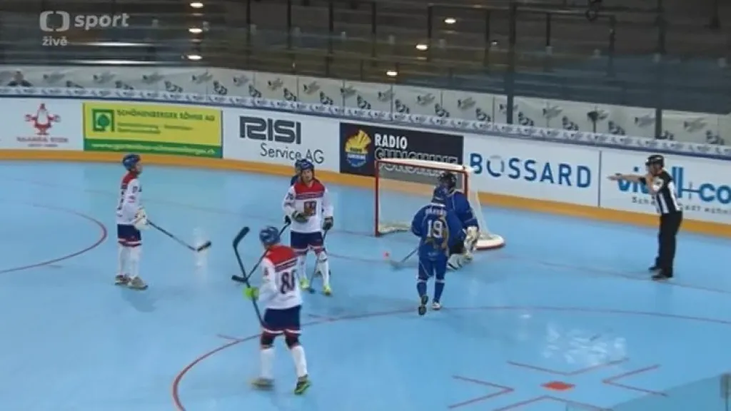 Čeští hokejbalisté zvítězili nad Řeckem 4:1