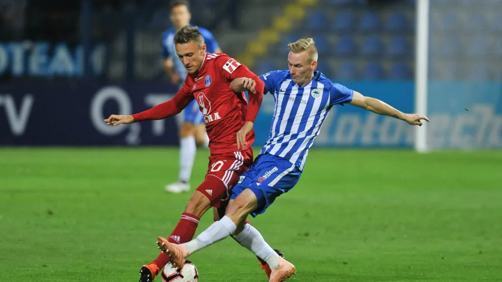 Olomoucký Šimon Falta v souboji se Ševčíkem