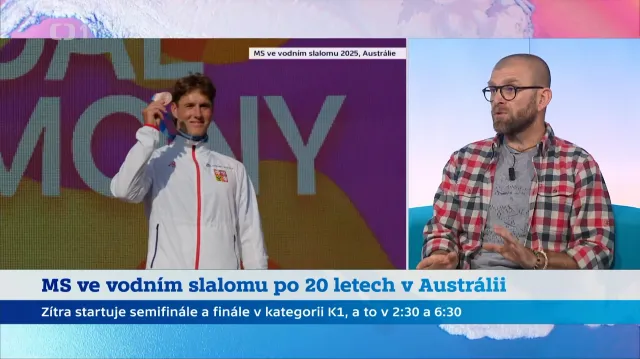 Jiří Hölzel o MS ve vodním slalomu v Austrálii