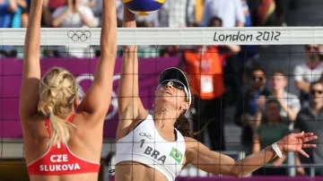 Markéta Sluková v boji proti Brazilkám