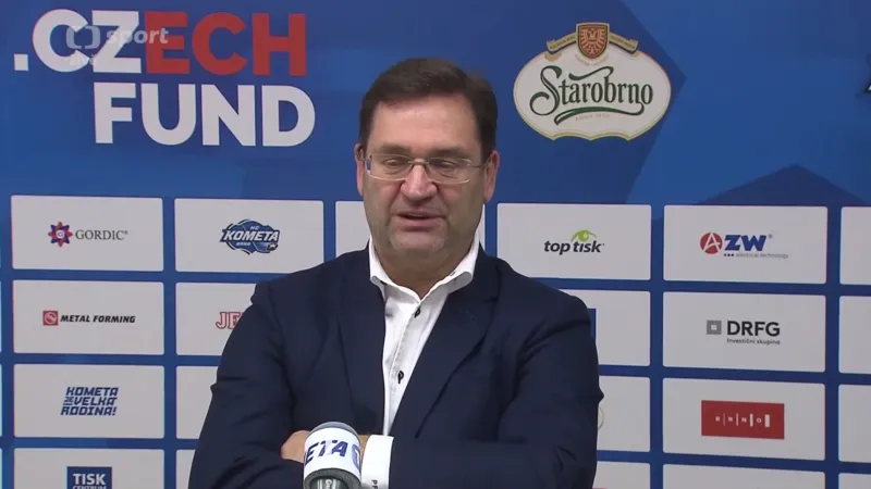 Na lavičce Komety skončil po sérii neúspěchů trenér Fiala