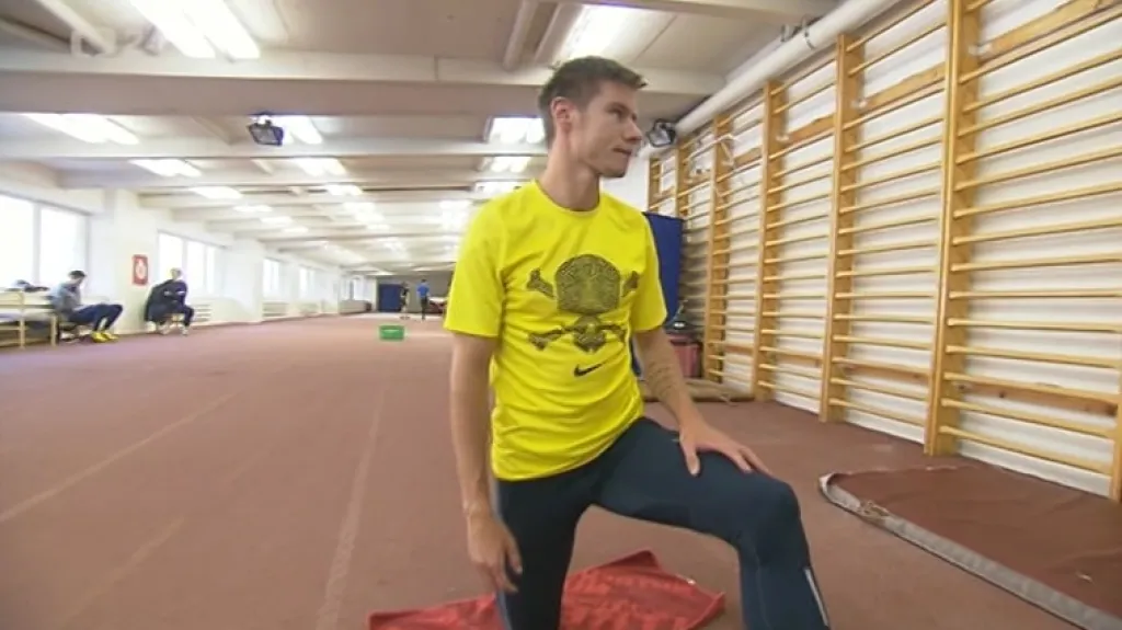 Maslák se připravuje na halové MS