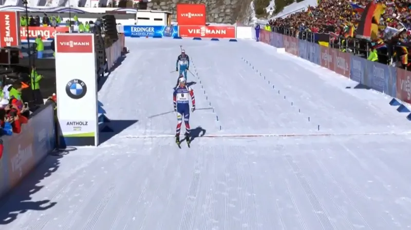 Hromadný závod ovládl v Anterselvě Bö, nejlepší z Čechů byl Moravec