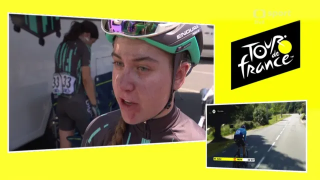 Nikola Nosková se držela v popředí závodu La Course