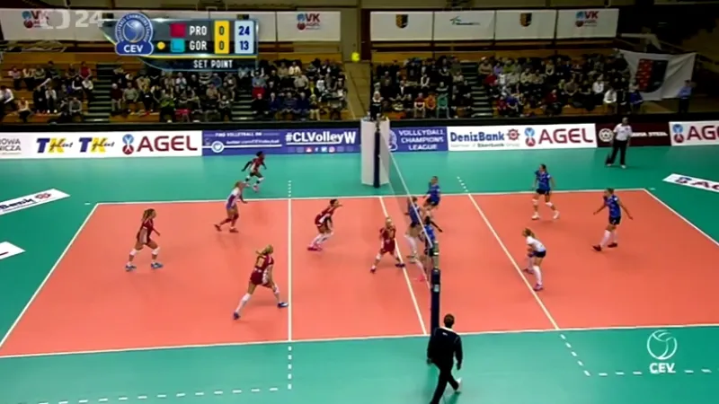 Prostějovské volejbalistky podlehly Górnicze