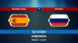 Sestřih utkání Španělsko - Rusko