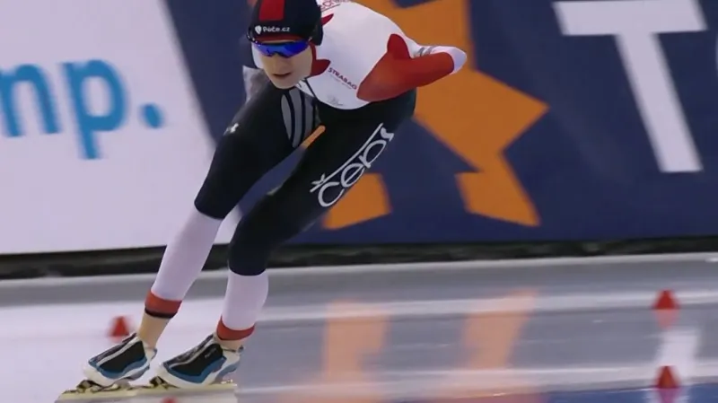 Zlatá jízda Sáblíkové na 3000 metrů v Salt Lake City