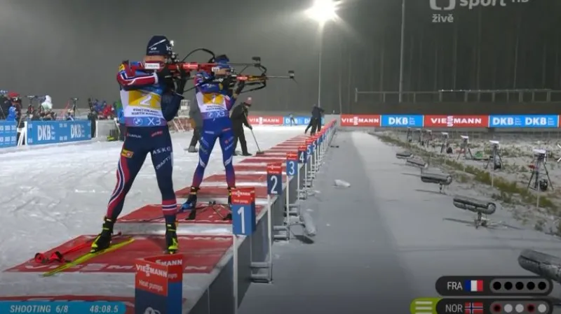 Sestřih smíšené štafety na SP v Kontiolahti