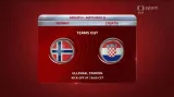 Sestřih utkání Norsko - Chorvatsko