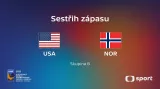 Sestřih utkání USA – Norsko