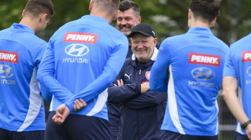 Ivan Hašek na reprezentačním srazu