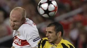 Utkání Stuttgart - Temešvár