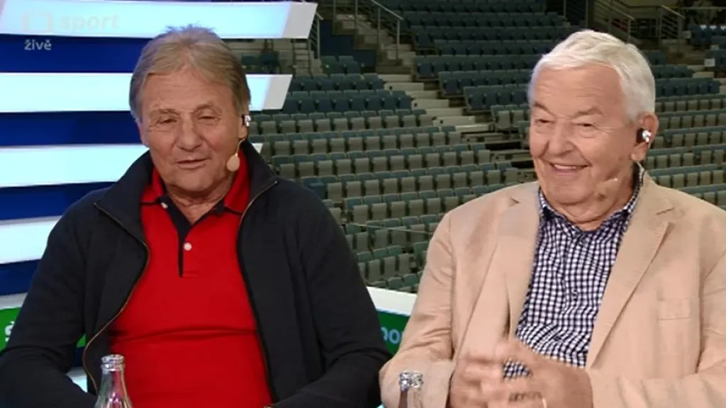 Richard Farda a Rudolf Baťa hosty Hokejového poledne