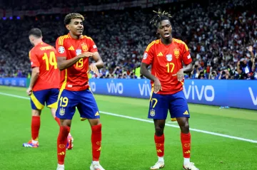 Lamine Yamal a Nico Williams