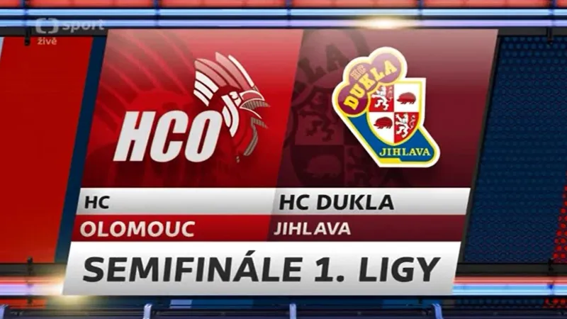 Sestřih a ohlasy 2. semifinále play-off 1. ligy Olomouc - Jihlava
