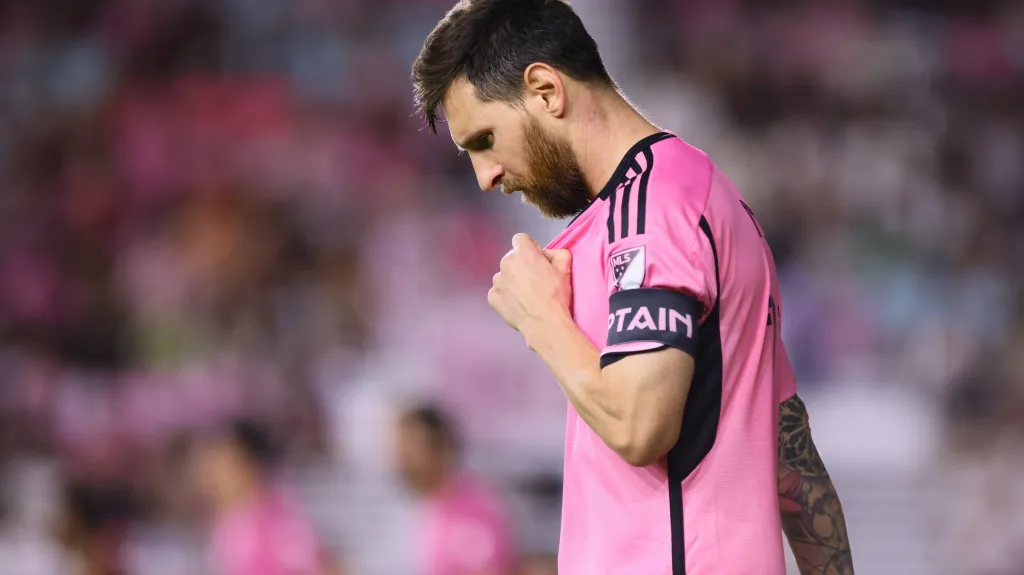 Zklamaný Lionel Messi