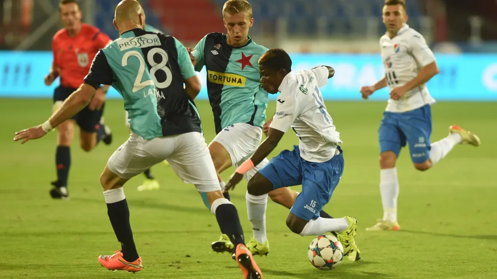 Zápas Ostrava - Slavia