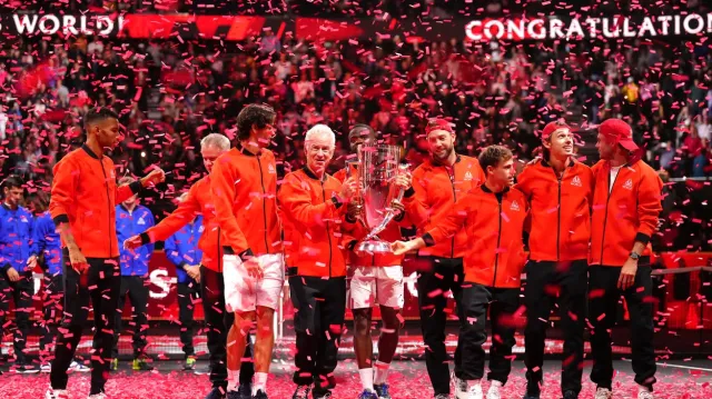 Nedělní vítězná smršť zařídila Světu první triumf v Laver Cupu