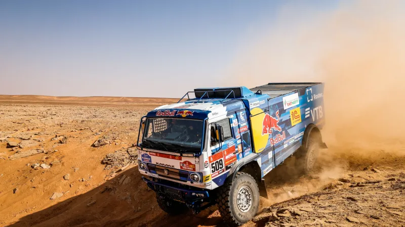 Kamaz během Rallye Dakar