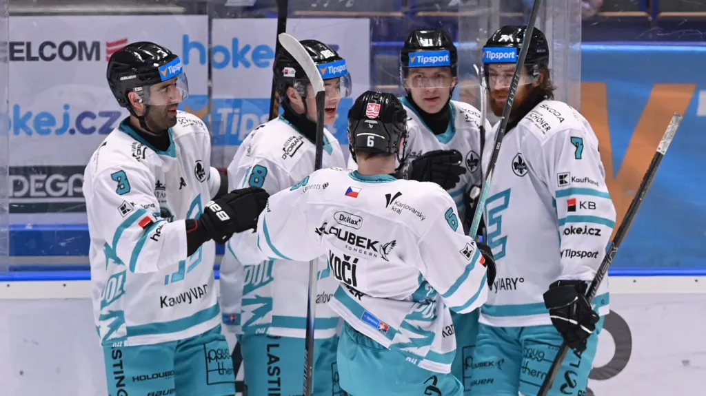 Radost hráčů Karlových Varů