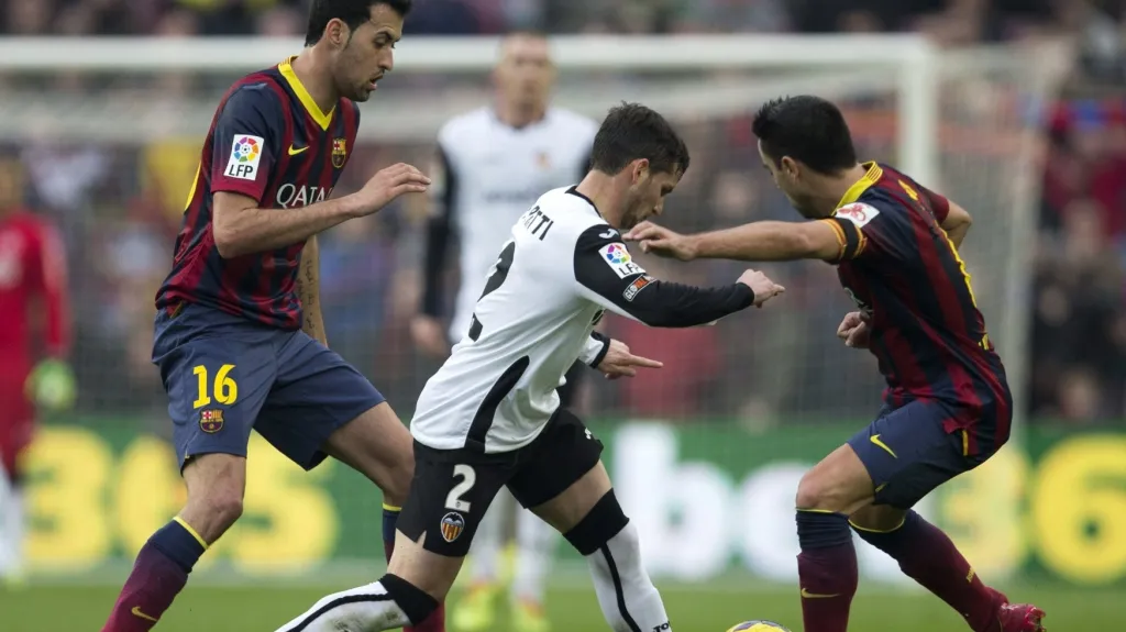 Utkání Barcelona - Valencia