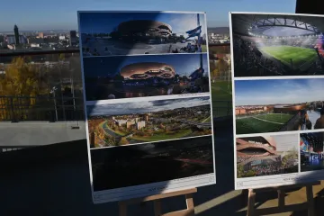 Zveřejnění návrhu nové podoby stadionu Bazaly