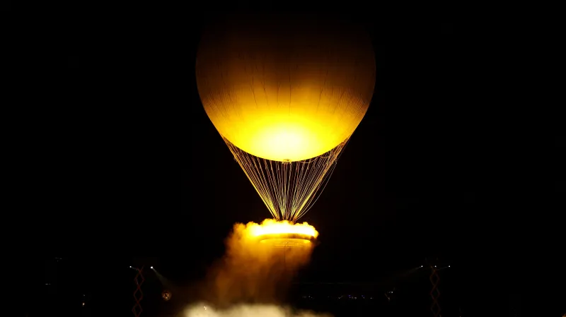 Olympijský oheň v Paříži