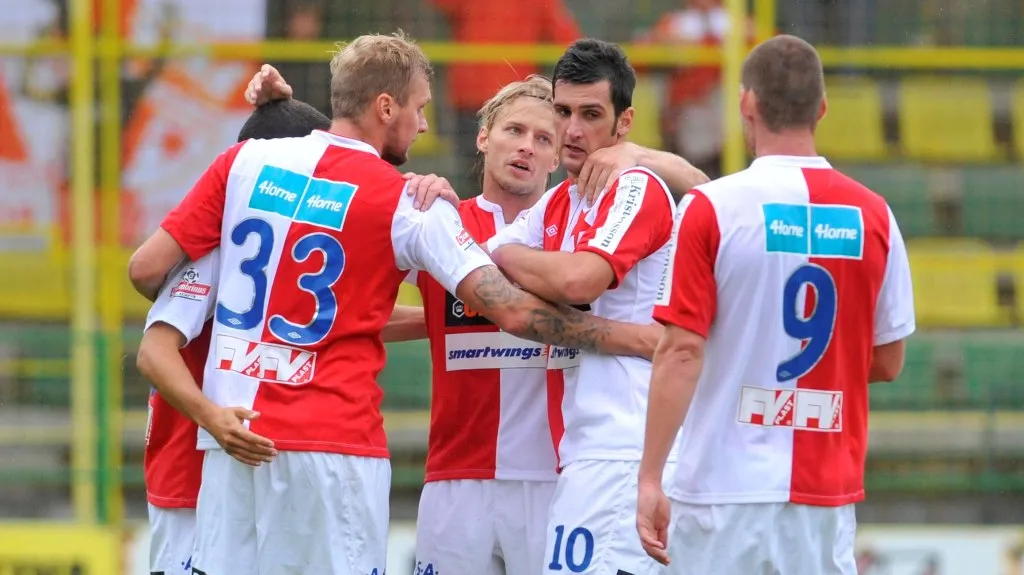 Fotbalisté Slavie