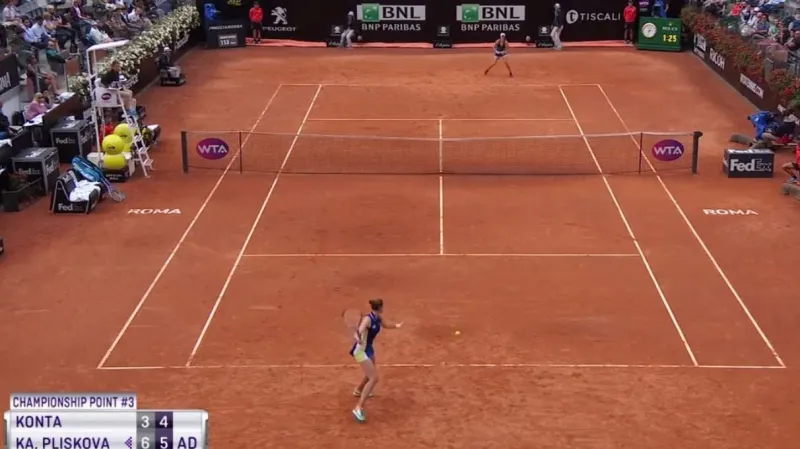 Plíšková porazila v římském finále Kontaovou a bude světovou dvojkou