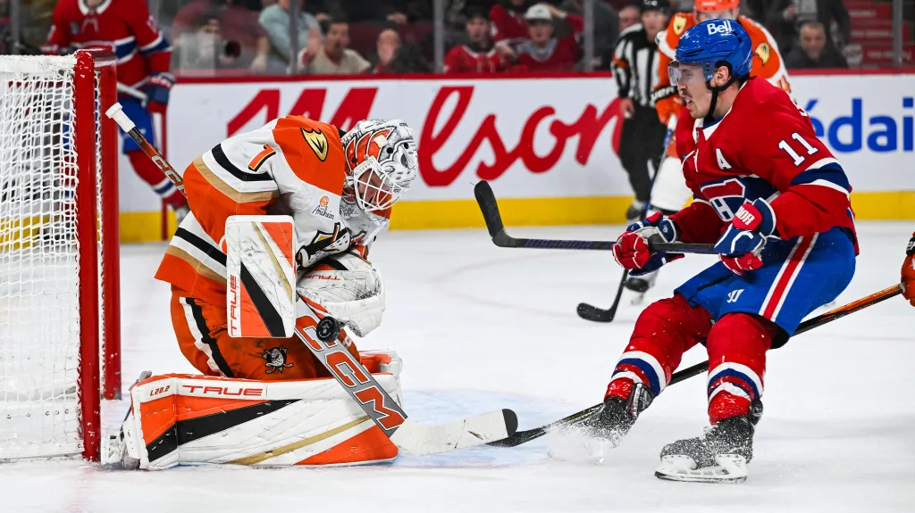 Lukáš Dostál a Brendan Gallagher