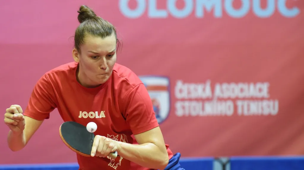 Stolní tenistka Kateřina Tomanovská