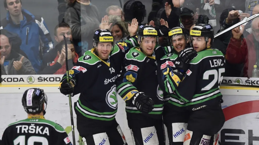 Radost hokejistů Mladé Boleslavi