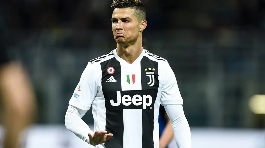 Hvězda Juventusu Cristiano Ronaldo